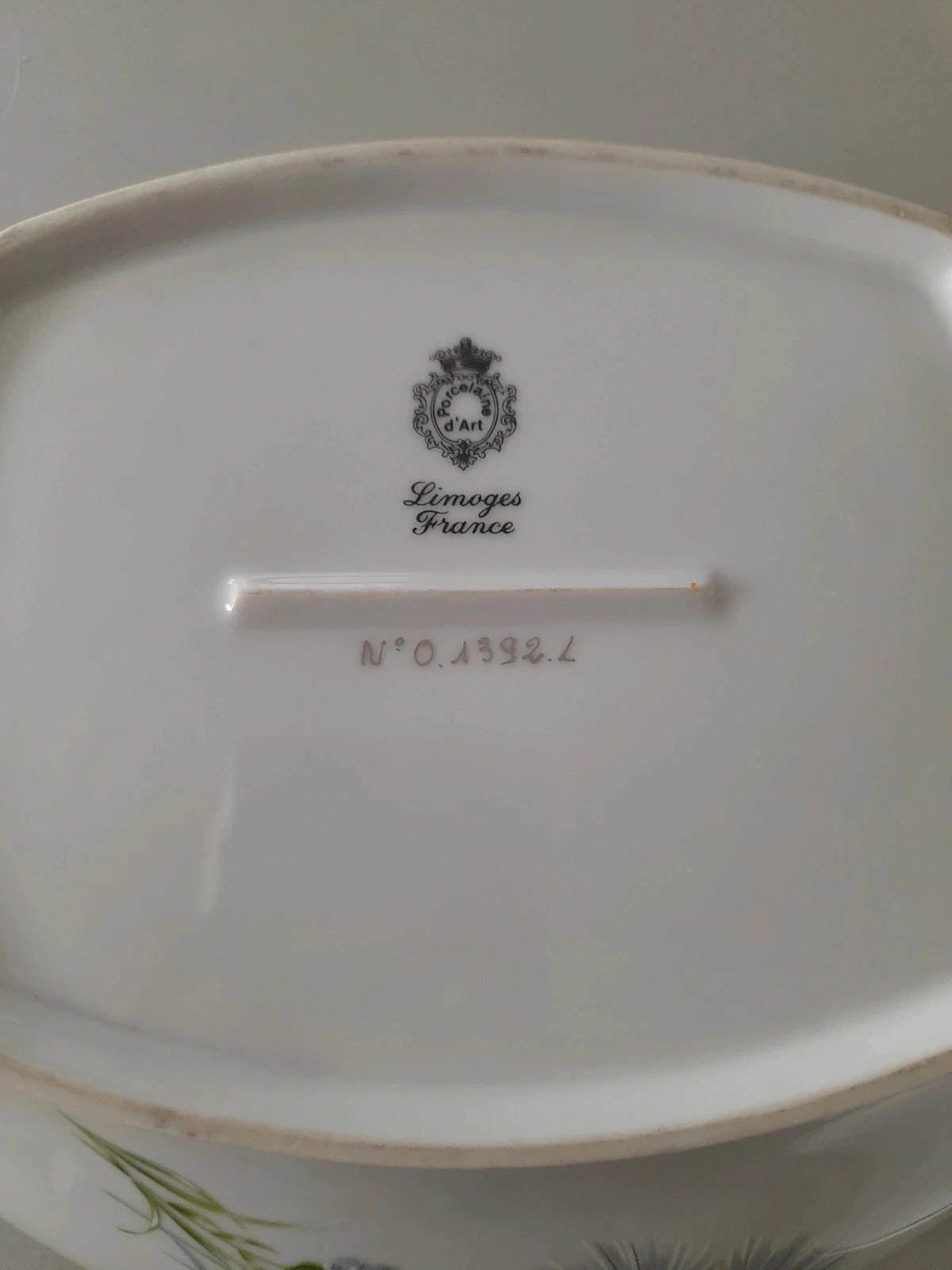 Très belle soupière porcelaine de Limoges – photo 4